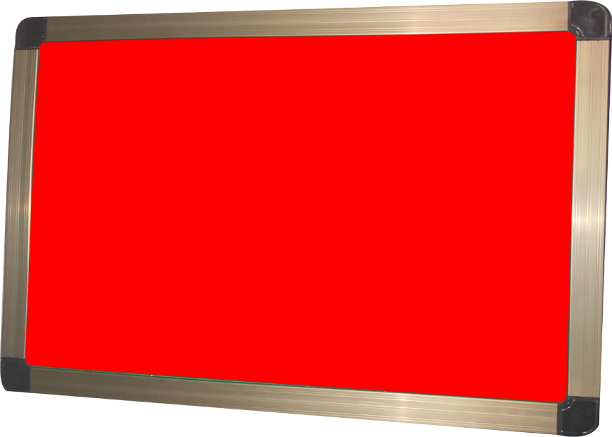 HD Notice Board Red