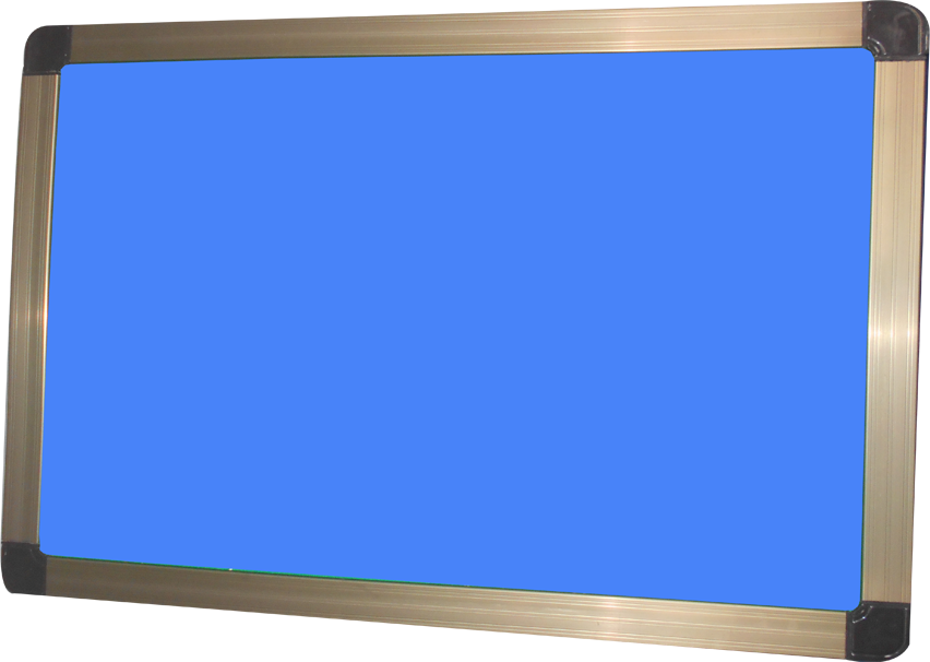 HD notice board sky blue